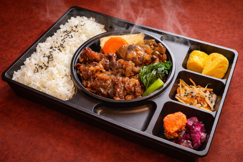 【温まる容器】小倉牛鍋弁当